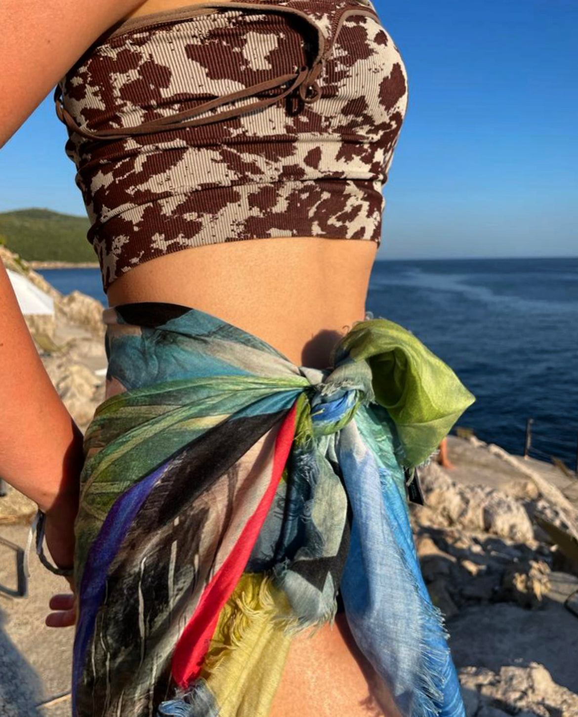 Elterwater Silk Modal Scarf | Sarong