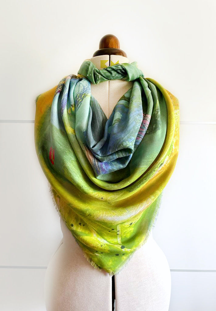 Jungle Silk Modal Scarf