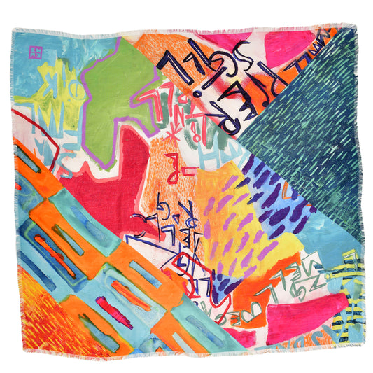 Scafell Silk Modal Scarf | Sarong