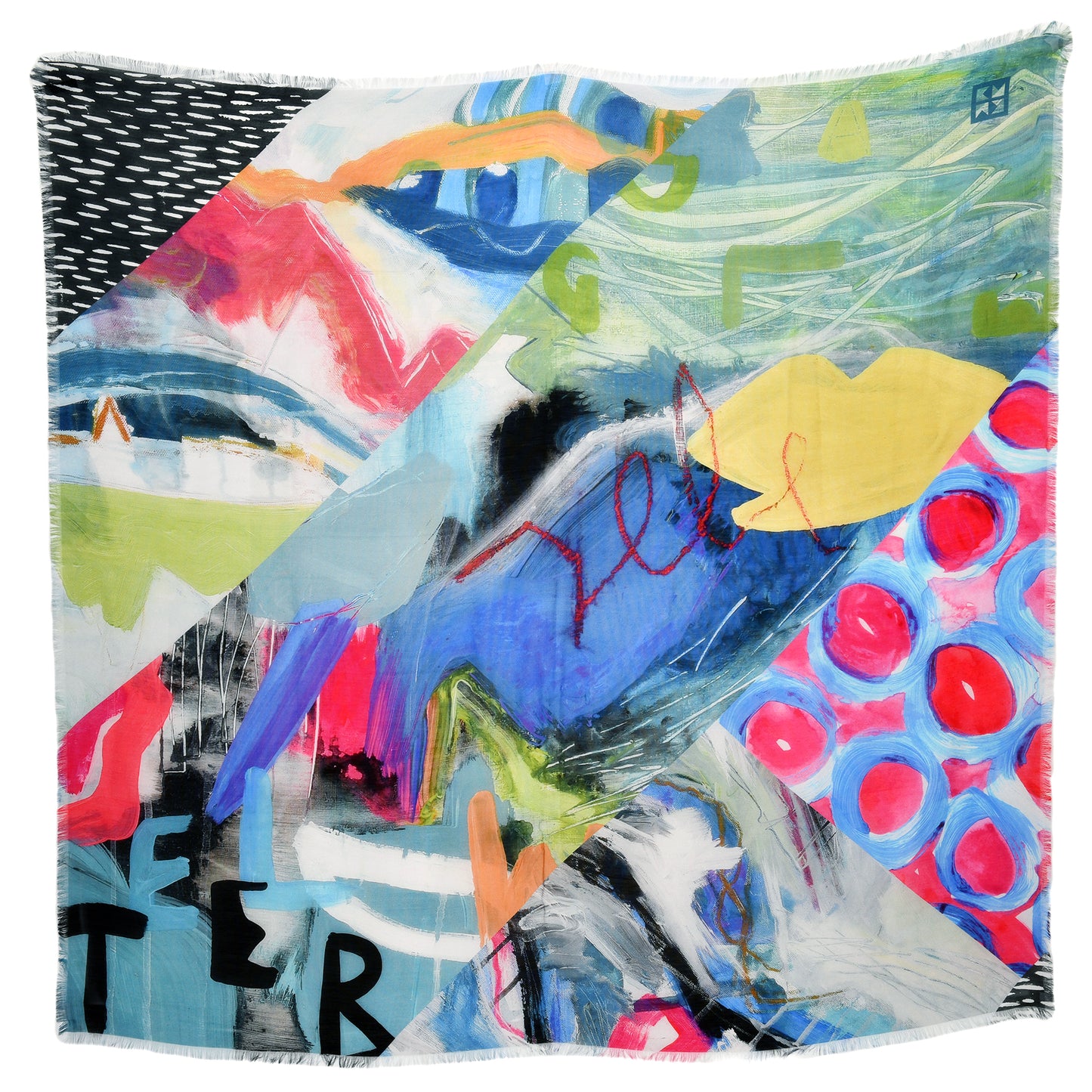 The Lakes Silk Modal Scarf | Sarong