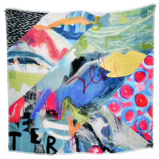 The Lakes Silk Modal Scarf | Sarong