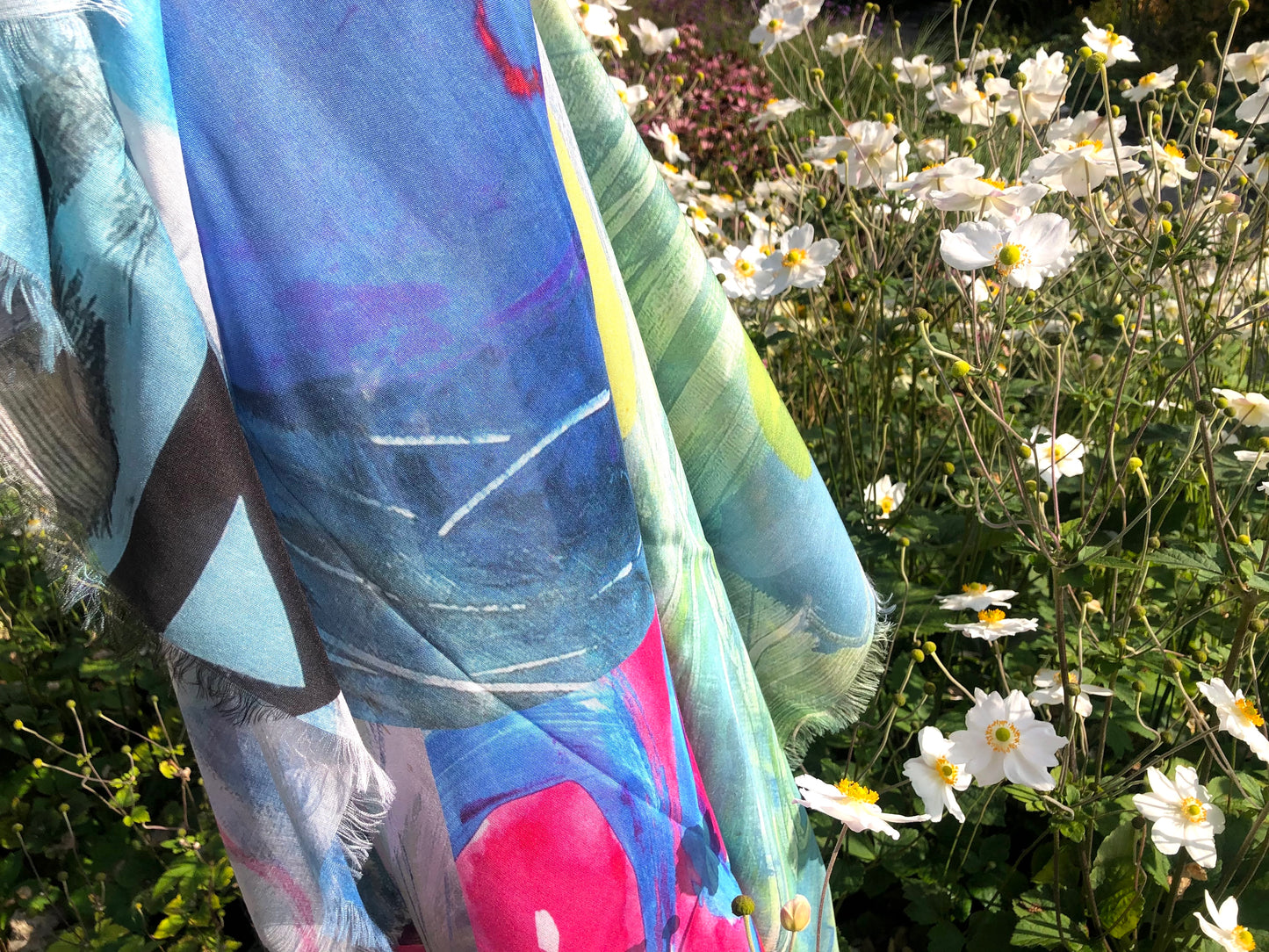 The Lakes Silk Modal Scarf | Sarong