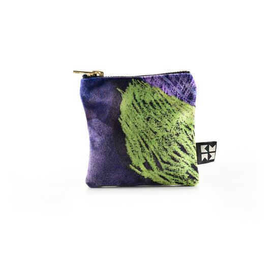 Abstract Velvet Pouch